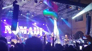 I Nomadi feat Danilo Sacco, Senza Patria, in concerto a Novellara. Tour Nomadi 60. 03/06/2023.