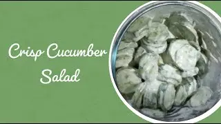 Refreshing Cucumber Salad: Ideal Side Dish for Summer Cookouts