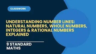Understanding Number Lines: Natural Numbers, Whole Numbers, Integers & Rational Numbers Explained