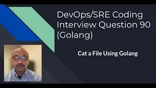 Devops SRE coding Interview Question 90 cat a file using Golang