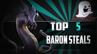 Top 5 Baron Steals | League Of Legends