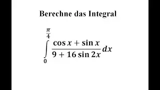 Ein Integral mit einem rationalen Integranden von trigonometrischen Funktionen