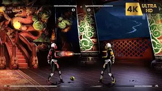 Unseen Mortal Kombat Cyrax VS Sektor with Ultimate Fatality Showdown!