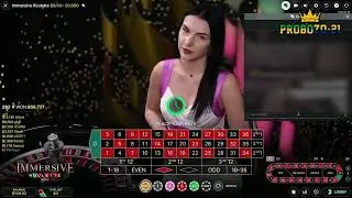 Immersive Roulette - Session 02.11 - King Roulette Brazil, o melhor.. Poucas Fichas.