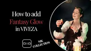 Как добавить реалистичное фантастическое свечение в Nik Collection Viveza #Viveza #lightroom #Nik...