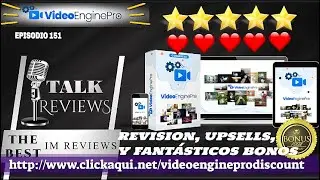 VIDEOENGINEPRO ESPA&Ntilde;OL review and bonuses - videoenginepro review. awesome bonuses talkreviews 2