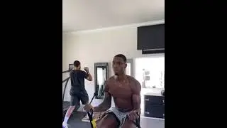 Power Plate l Lonnie Walker IV high performance training session