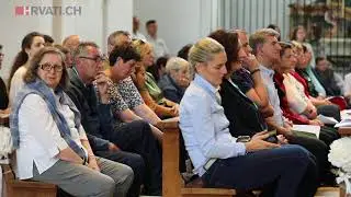 Hrvatsko hodoča&scaron;će u Einsiedelnu (&Scaron;vicarska). Mons. Jure Bogdan.