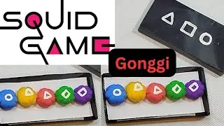 How to make gonggi Squid game #koreangame #squidgame #netflix #relaxing#satisfying