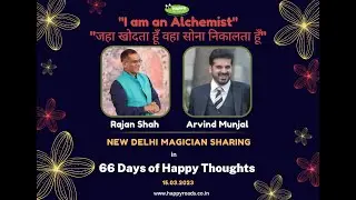 Testimonial by Magician Arvind Munjal New Delhi