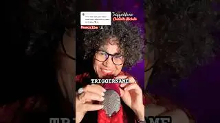 ASMR #triggername #charlotte #michelle #asmr #triggers #asmrmer #satisfying #sleepytriggers