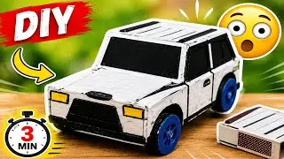 Matchbox se Super Car 😱 | DIY Mini Car Craft
