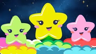 💖Twinkle Twinkle Little Star  | Soothing Nursery Rhymes 💤 | Baby Sleep Music | Sing Along