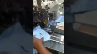 Amazing automatic welt pocket attach