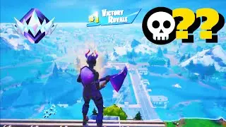 Solo Gameplay✨ Dark Red Knight Skin Fortnite | Cryptic