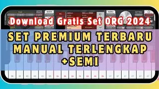 Set ORG 2024 Premium Terbaru & Terlengkap - Manual + Semi isi banyak