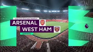 Full match FIFA 23 Arsenal vs West Ham Premier League