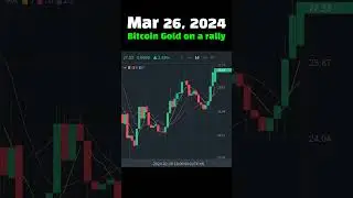 #TodayRally Mar 26, 2024 Bitcoin Gold on a rally
