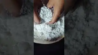 How to making asmr baking soda : tutorial asmr baking soda #trending #asmr #viral #chalk #foryou