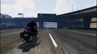 Western Sovereign Police Bike
