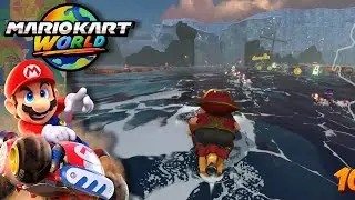 3DS Wario Shipyard/Tour Sky-High Sundae Intermission - Mario Kart World