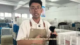 Best Quality 100% Virgin Remy human hair,  Goodyard hair extension