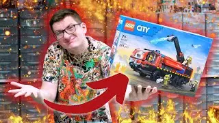 LOTNISKOWY WÓZ STRAŻACKI 🔥 LEGO CITY 60499 / RECENZJA