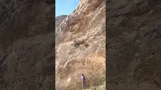 Bastille Day (5.12b/7b) - Blue Diamond Cave 