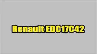 Особенности чтения - записи #Renault #Bosch #EDC17С42 с помощью Kess v2