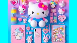 🔴📦Sanrio Character Mystery Box Unboxing | hello kitty Plushies, Bags and Kawaii Stationery part 8