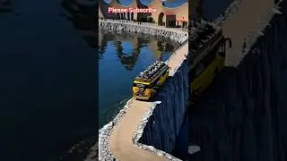 Dangerous Bus Drive Ever 🚌 🪂#shorts #viral #trending #shortvideos #bus #driver