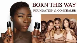 NEW TOO FACED X JACKIE AINA BORN THIS WAY FOUNDATION REVIEW