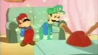 Mario and Luigi dance while I play unfitting music