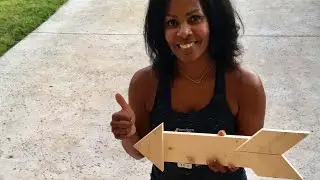 DIY Wooden Arrow Wall Decor