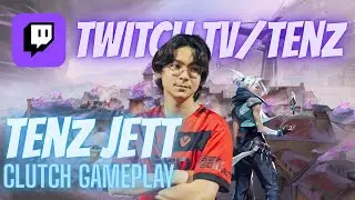 Kuronami Jett🔪 21 Kills!!! TenZ Jett🔪 VOD! vs. nightz and TDAWGG