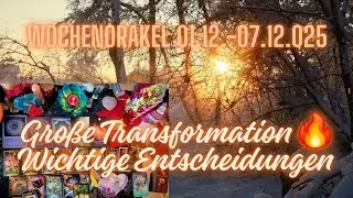 ❤️&zwj;🔥Wochenorakel 1.12.-7.12.25❤️&zwj;🔥Gro&szlig;e Transformation durch ein Gespr&auml;ch 🔥Wuchtige Entscheidung 