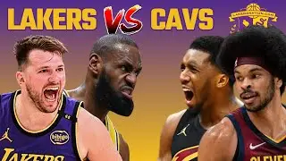 Lakers vs Cavs LIVE Play By Play & Reaction!