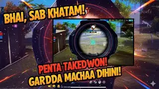 Free Fire with  jujutsu kaisen collaboration , FF Gameplay in Bhojpuri Style