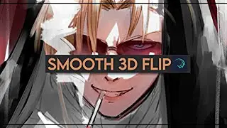 Smooth 3D Flip Alightmotion Tutorial
