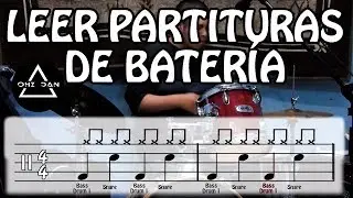 Cómo LEER PARTITURA de BATERÍA | Pastilla musical