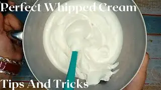 Perfect Whipped Cream Recipe | Tips And Tricks | Whipped Cream Kaise Banaye | Easy Recipe |
