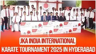 JKA India | Set to Host 2025 International Karate Tournament Press meet Hyderabad | JKA India