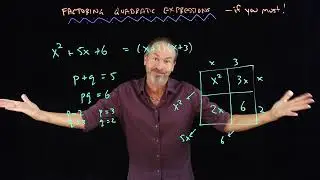On FACTORING QUADRATIC EXPRESSIONS -- if you must