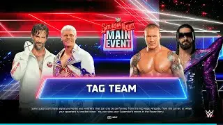 WWE 2K25 - Generational Warfare - Punk/Orton vs. Rhodes/Rollins - Tag Team Mayhem