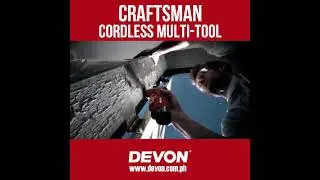 Devon Cordless Oscillating Multi tool Set 5905-Li-12 Li-Ion