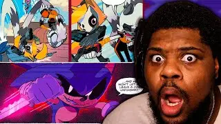 SONIC IS THE MIMIC?! (New Sonic Fan reacts to Sonic IDW Tangle and Whisper Mini Series Issue #1)