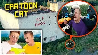 DRINGEND! SCP FOUNDATION erwischt CARTOON CAT! **Reihe 5** CARTOON CAT STAHL DIE LEICHE VON BRUNO !