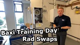BAXI TRAINING DAY @ Leeds Building College || Day 2 Day Plumbing Life || 053