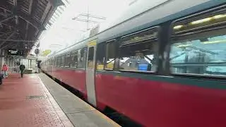 Rx11 Skien with a NSB Type 70 passing Asker Station