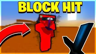 How to EFFECTIVELY block-hit and get COMBOS in MINECRAFT (PVP Tutorial)